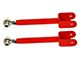 Tubular Rear Trailing Arms with Spherical Rod Ends; Bright Red (10-15 Camaro)