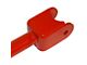 Tubular Rear Trailing Arms with Spherical Rod Ends; Bright Red (10-15 Camaro)