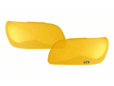 Turn Signal Covers; Transparent Yellow (98-02 Camaro)