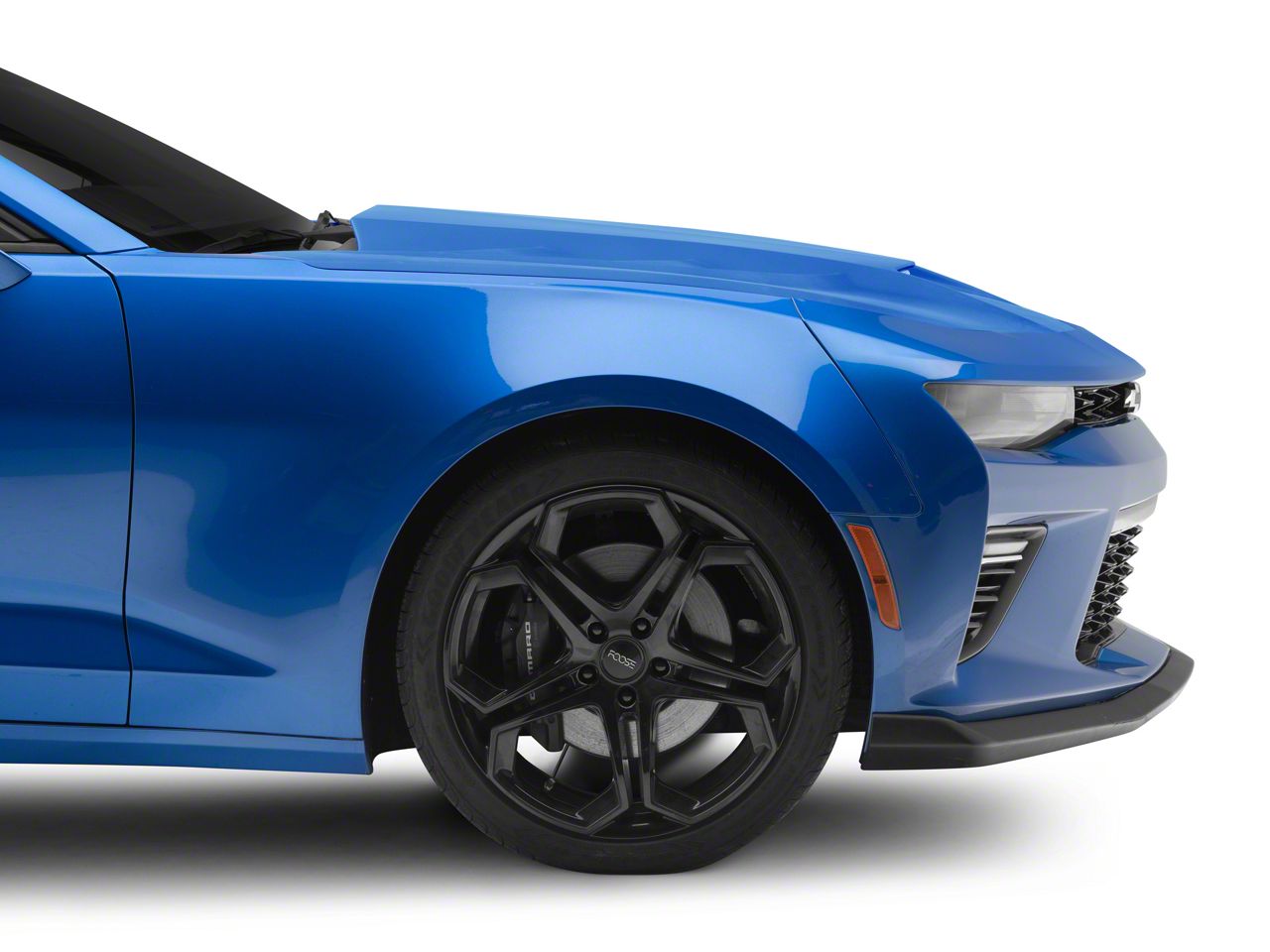Camaro Type-VIP Style Ram Air Hood; Unpainted (16-18 Camaro