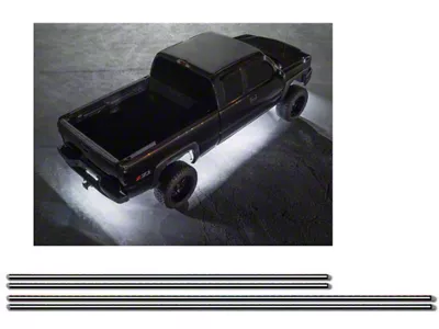 Ultra White Series HD Aluminum Channel LED Underbody Kit (Universal; Some Adaptation May Be Required)