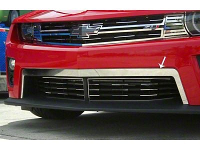 Upper Valance Polished; Lower Grille (12-13 Camaro ZL1)