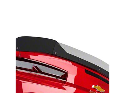 V2R Wicker Bill Spoiler Add-on; Dry Carbon Fiber Vinyl (16-24 Camaro)