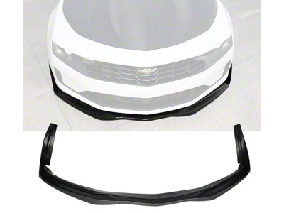 V5 Style Chin Spoiler; Black (16-18 Camaro SS)