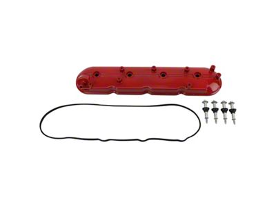 Valve Covers; Red (99-02 5.7L Camaro)