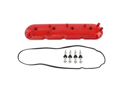 Valve Covers; Red (10-15 Camaro SS, Z/28)