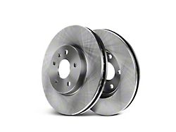 Vented Rotors; Front Pair (10-15 Camaro LS, LT)