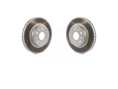 Vented Rotors; Front Pair (16-24 Camaro LS & LT w/ 4-Piston Front Calipers; 2020 Camaro LT1)