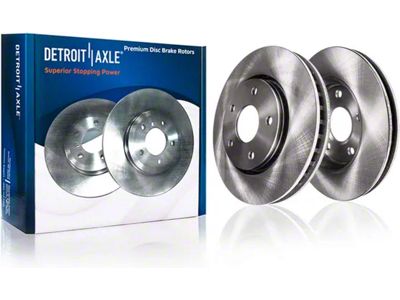 Vented Rotors; Front Pair (98-02 Camaro)