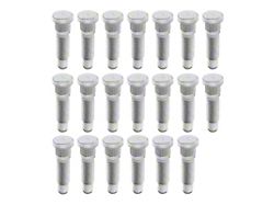 Front and Rear Wheel Stud Set; M14x1.5; Set of 20 (10-13 Camaro; 16-21 Camaro)