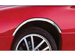 Wheel Well Fender Trim Molding; Stainless Steel (93-02 Camaro)