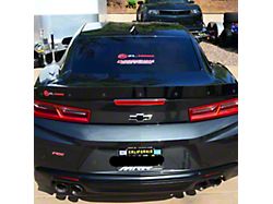 Wicker Bill; Dark Tint (16-24 Camaro w/ OEM Blade Rear Spoiler)