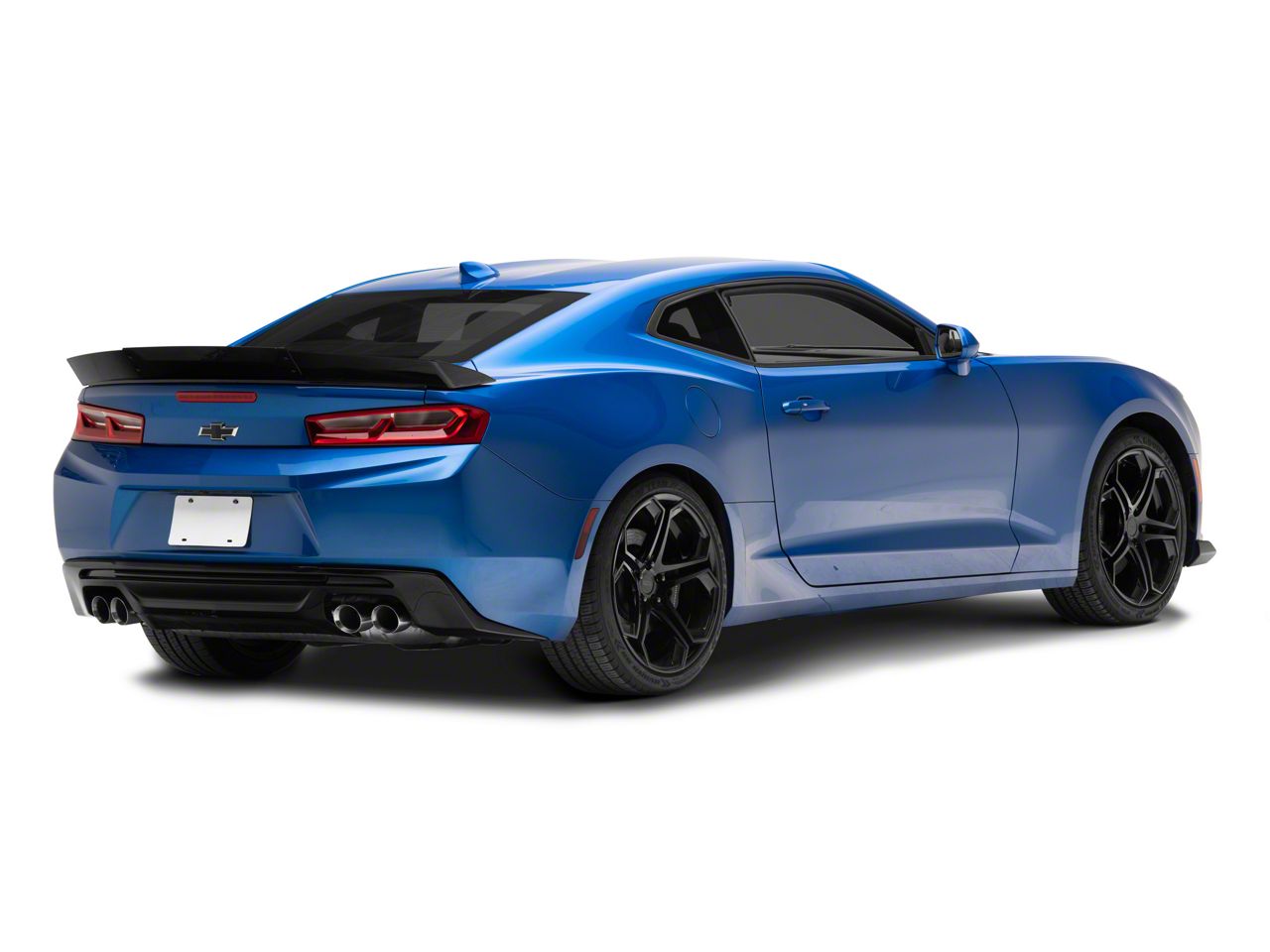 Camaro Wickerbill Rear Spoiler; Gloss Black (16-24 Camaro