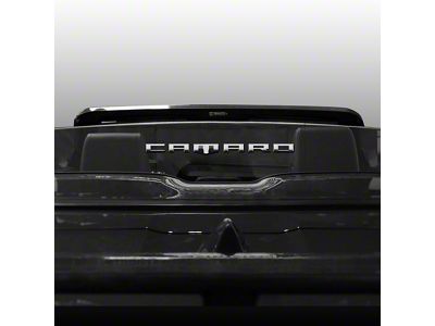 Wind Deflector with Camaro Logo; Clear; Extreme Multi-Color Lighting Kit (16-24 Camaro Convertible)