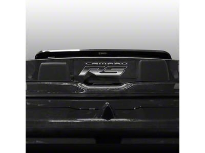 Wind Deflector with Camaro RS Logo; Clear; Extreme Multi-Color Lighting Kit (16-24 Camaro Convertible)
