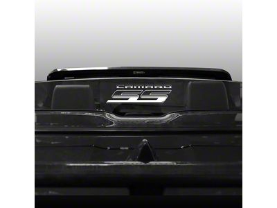 Wind Deflector with Camaro SS Logo; Clear; Extreme Multi-Color Lighting Kit (16-24 Camaro Convertible)