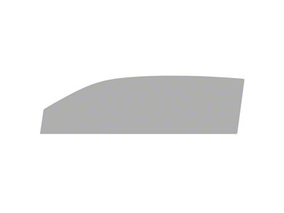 Window Tint Pre-Cut Kit; Front Passenger Side Roll-up; 25% Medium (10-13 Camaro Coupe)