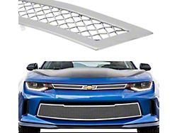 Wire Mesh Upper Grille; Chrome (16-18 Camaro LT, SS)