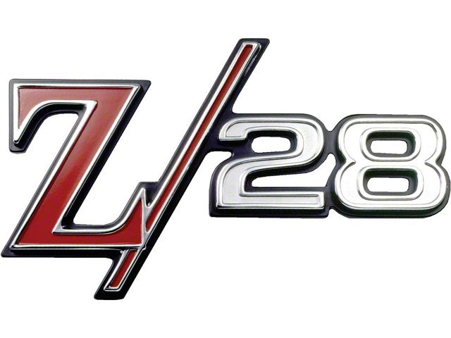 Z/28 Fender Emblem Metal Sign