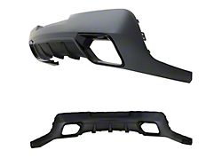 Z/28 Spring Edition Style Rear Diffuser; Unpainted (14-15 Camaro)