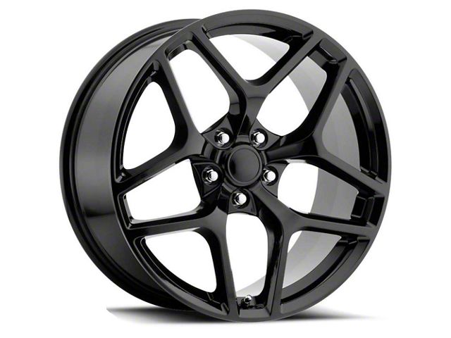 Z/28 Flow Form Style Gloss Black Wheel; 20x9 (16-24 Camaro)