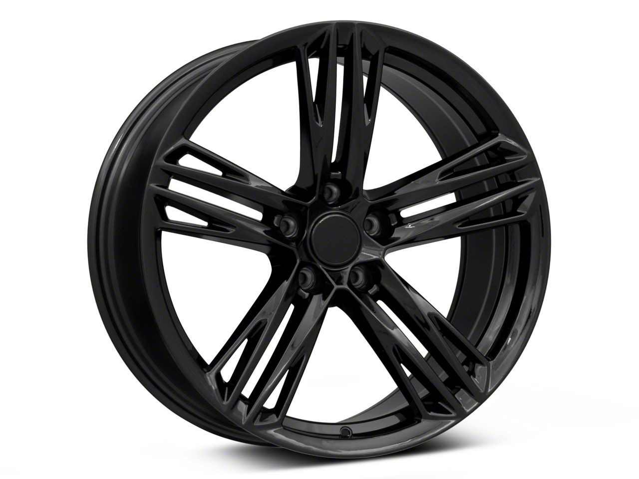Camaro ZL1 1LE Flow Form Style Gloss Black Wheel; 20x9; 27mm Camaro ZL1 1LE Flow Form Style Gloss Black Wheel; 20x9; 27mm