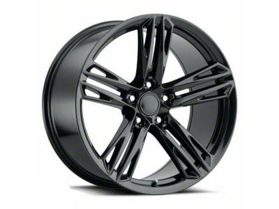 ZL1 1LE Flow Form Style Satin Black Wheel; 20x10; 23mm Offset (16-24 Camaro)