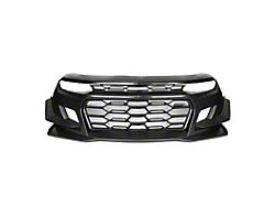 ZL1 1LE Style Conversion Front Bumper; Unpainted (19-24 Camaro SS)