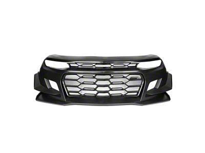 ZL1 1LE Style Conversion Front Bumper; Unpainted (19-24 Camaro SS)