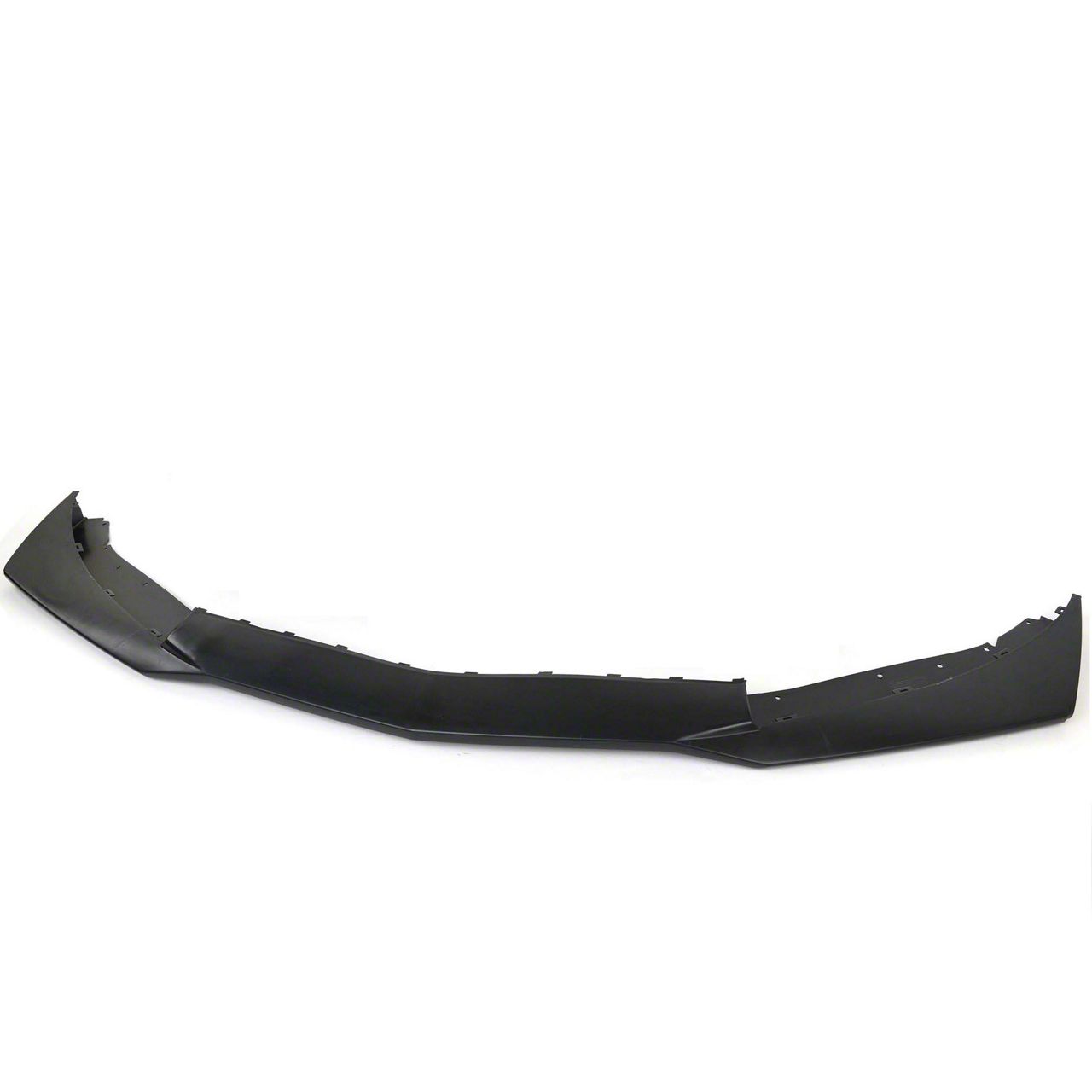 Glossy Black Front Bumper Lip Splitter Kit + Strut Rods For Chevy Camaro SS 1LE ZL1