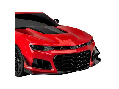 ZL1 1LE Style Front Bumper Cover; Unpainted (16-24 Camaro)