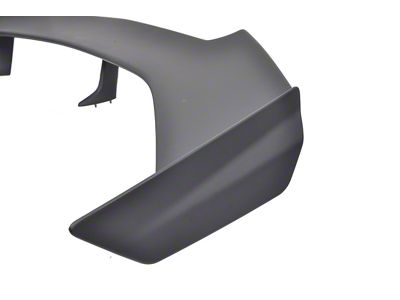 ZL1 1LE Style Rear Wing Side Winglets; Primer Black (16-24 Camaro)