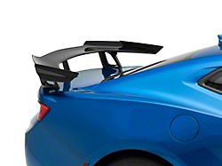 ZL1 1LE Style Rear Wing Spoiler; Glossy Black (16-24 Camaro w/o Rear Spoiler Camera)