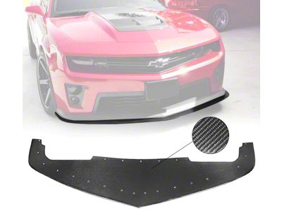 ZL1 DS Style Front Bumper Lip; Carbon Fiber (12-15 Camaro ZL1)