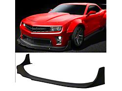 ZL1 MB Style Front Bumper Lip; Unpainted (10-15 Camaro w/ ZL1 Front Bumper)