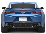 ZL1 Performance Track Style Quad Tip Rear Diffuser; Glossy Black (16-24 Camaro, Excluding ZL1)