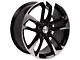 50th Anniversary Style Gloss Black Machined Wheel; 20x8.5 (16-24 Camaro, Excluding ZL1)