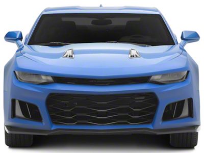 ZL1 Style Conversion Front Bumper; Unpainted (16-18 Camaro, Excluding ZL1)