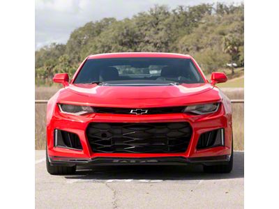 ZL1 Style Conversion Front Bumper; Unpainted (16-18 Camaro, Excluding ZL1)