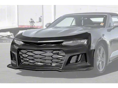 ZL1 Style Conversion Front Bumper; Unpainted (19-24 Camaro LS, LT & LT1 w/o Signature Headlights)