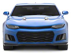 ZL1 Style Front Bumper with DRL; Unpainted (16-18 Camaro, Excluding ZL1)
