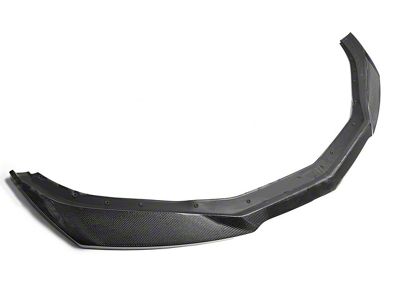 ZL1 Style Front Bumper Lip Splitter; Carbon Fiber (16-18 Camaro LS, LT)