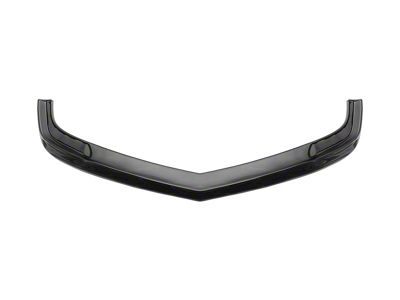ZL1 Style Front Bumper Lip Splitter; Gloss Black (10-13 Camaro SS)