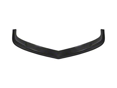 ZL1 Style Front Bumper Lip Splitter; Matte Black (10-13 Camaro SS)