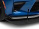 ZL1 Style Front Bumper Splitter; Textured Black (16-24 Camaro)