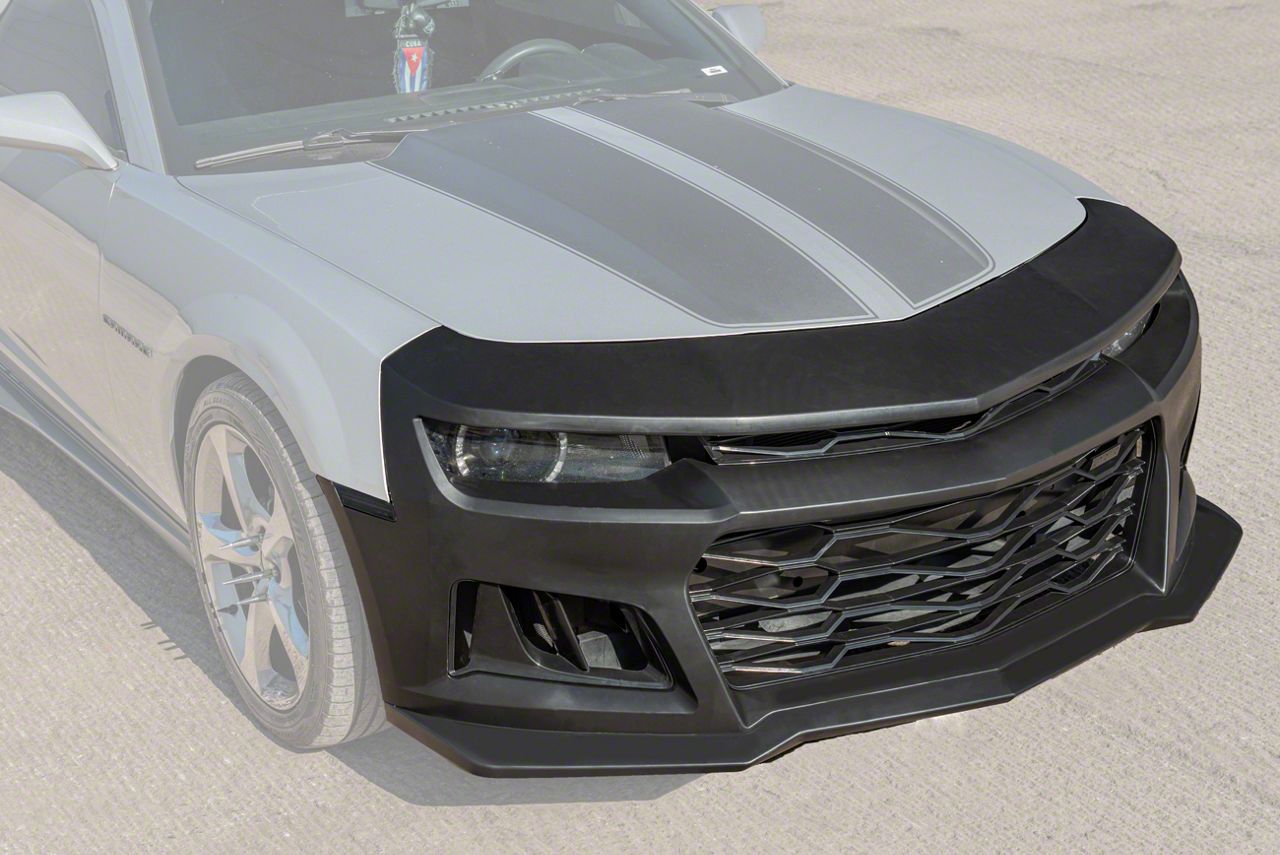 Camaro ZL1 Style Front Bumper; Unpainted (10-15 Camaro w