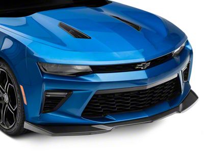 ZL1 Style Front Chin Splitter Lip; Carbon Fiber (16-18 Camaro SS)