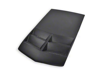 ZL1 Style Hood Insert; Primer Black (10-15 Camaro, Excluding Z/28 & ZL1)