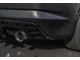 ZL1 Style Rear Bumper with Track Style Quad Tip Rear Diffuser; Unpainted (16-18 Camaro, Excluding ZL1)