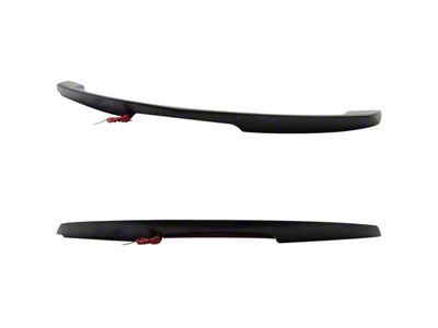 ZL1 Style Rear Spoiler with LED Brake Light; Berlin Blue Metallic (10-13 Camaro Coupe)